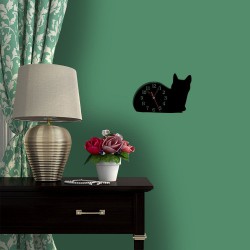 Relógio Decorativo Gato