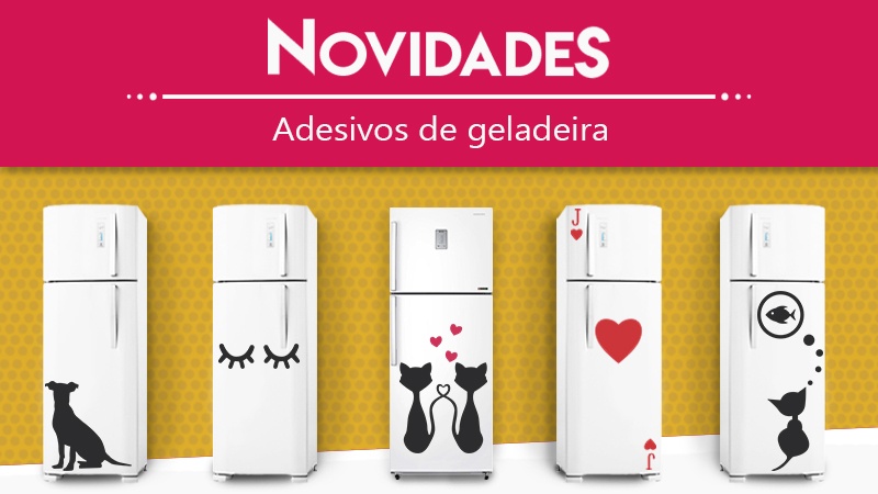 Adesivos de Geladeira